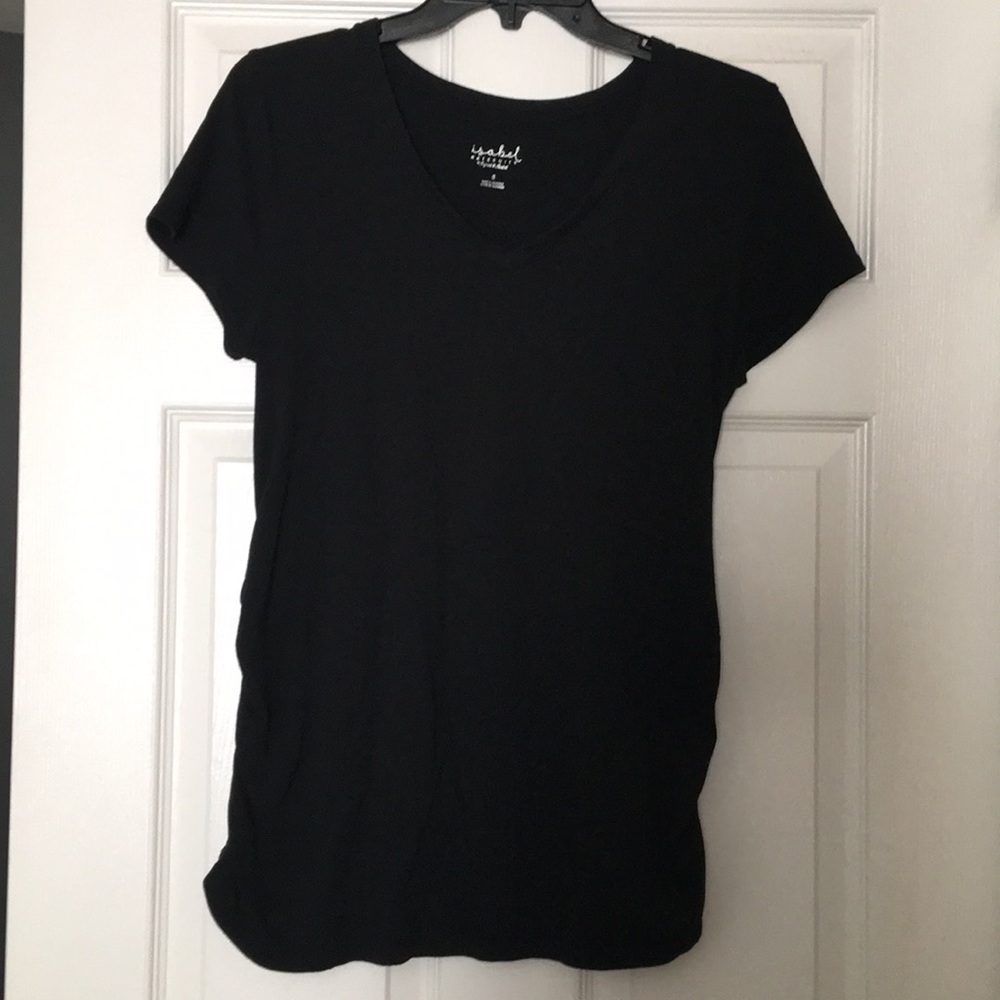 2 Maternity V-Neck Tee Shirts